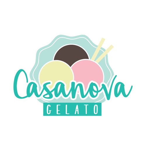 Casanova Gelato Logo