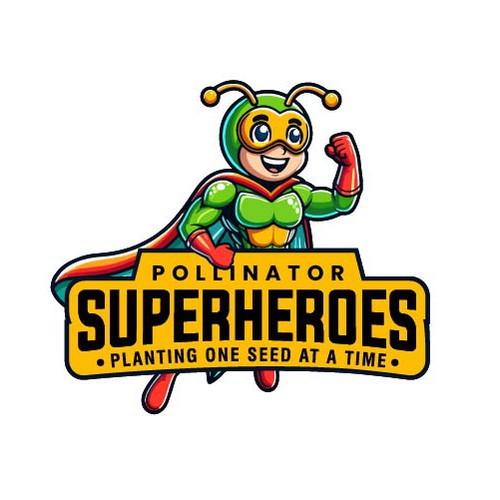 Pollinator Superheroes logo