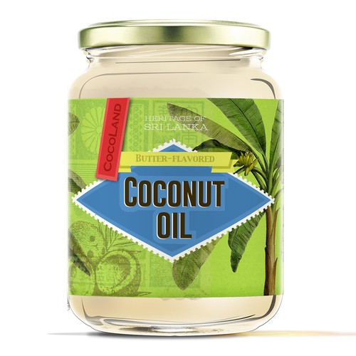 Coconut Oil Label
