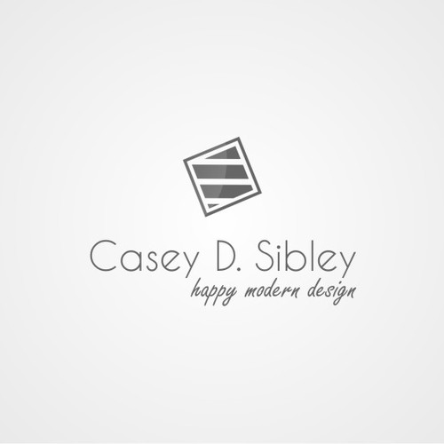 Creating a logo for Casey D. Sibley Art + Design