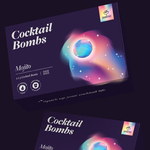 Cocktail Bombs Packaging