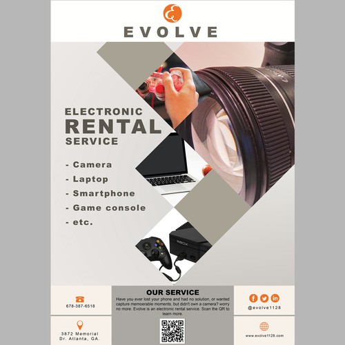 electronic rental service