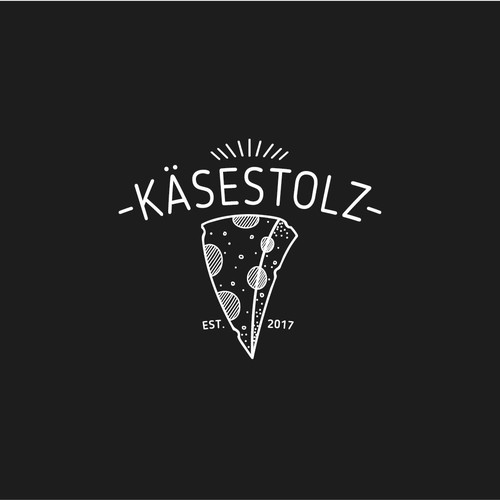 Logo concept for a company that sells cheese