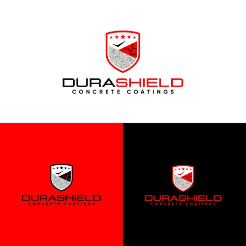 Dura Shield Concrete Coatings Logo Design