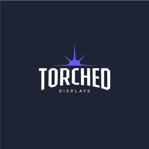 TORCHED DISPLAY LOGO