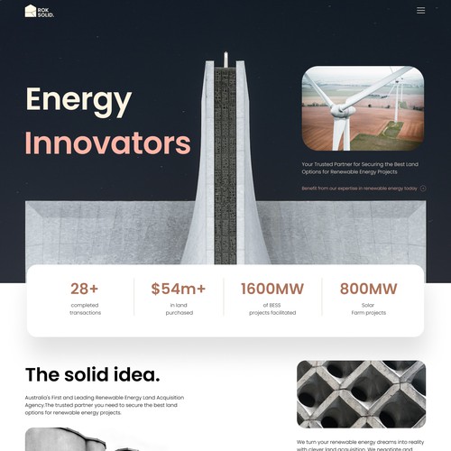 Energy website