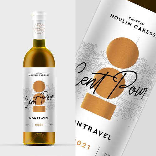 Wine Bottle Label Design