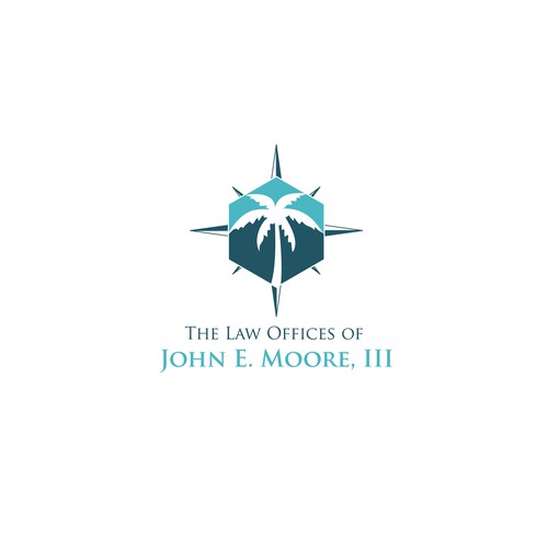 Logo Design For "The Law Offices of John E. Moore,3"