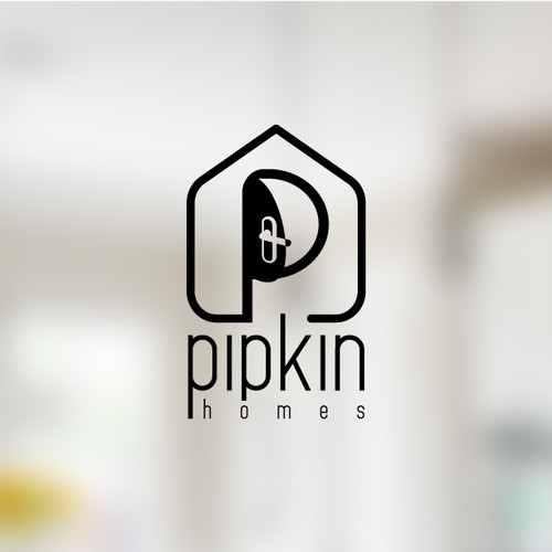 Logo proposal for ''Pipkin homes''
