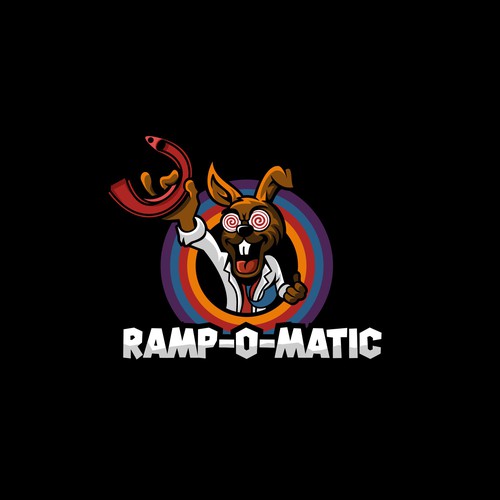 Crazy Rabbit Logo for Ramp O Matic