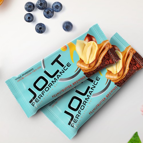 JOLT Performance Bar, packaging design