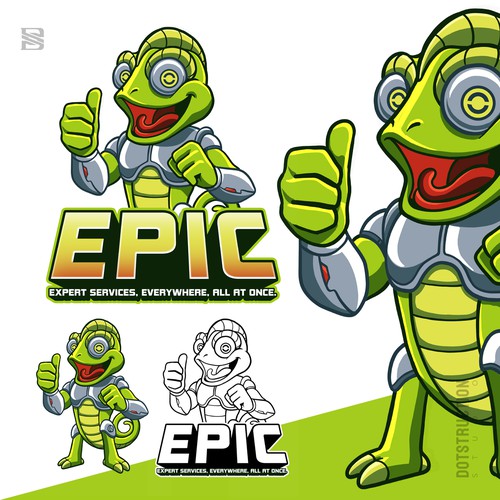 Proposed mascot design for EPIC