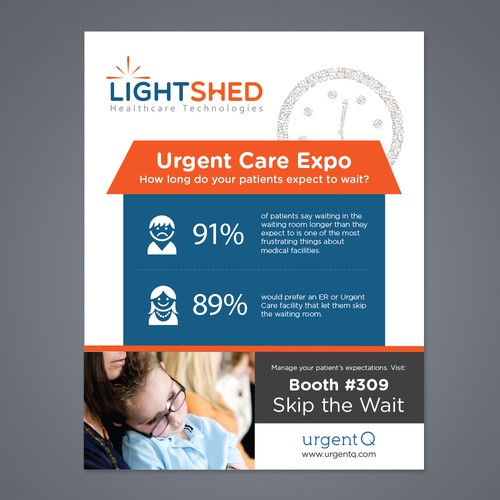 New postcard, flyer or print wanted for Lightshed Healthcare Technologies