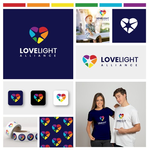 Bright logo for children