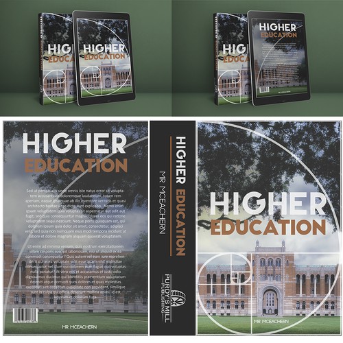  Book Cover - eBook and Print - "Higher Education"