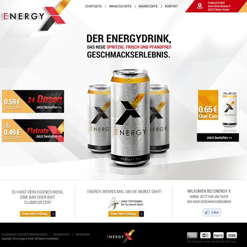 Energy X drink