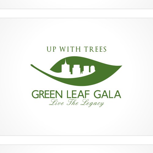 Create the next logo for Green Leaf Gala