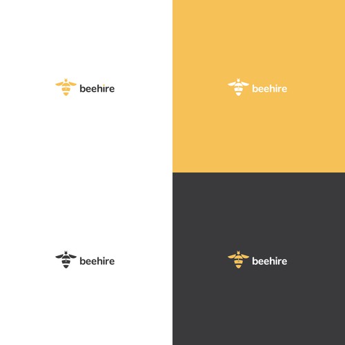 beehire logo concept