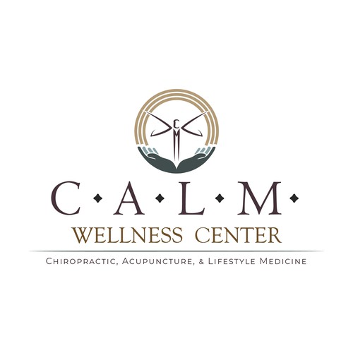 Logo for a wellness center