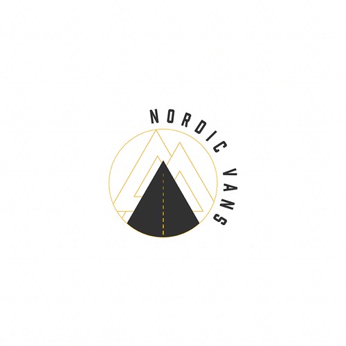 Nordic Vans logo concept