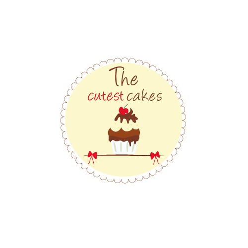 Help The Cutest Cake  with a new logo