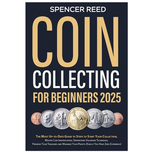 Coin collection book cover