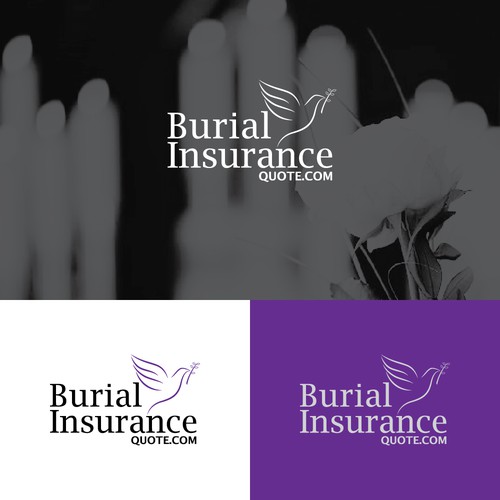 Logo design concept for Funeral Insurance company