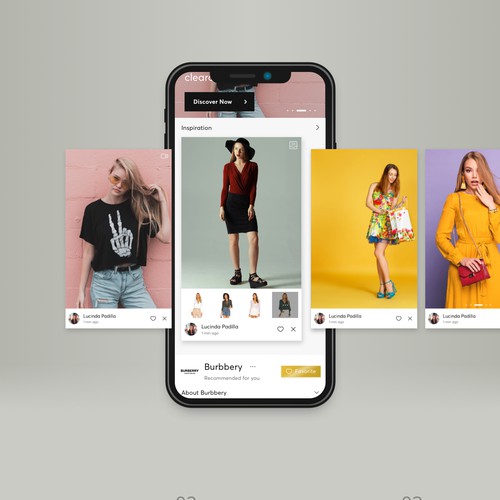 Fashion mobile app