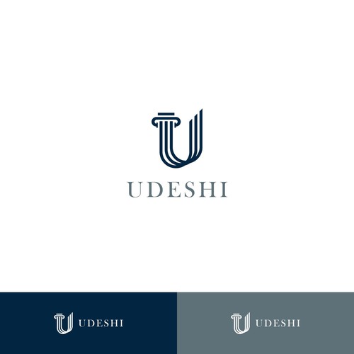 U logo designs for law firm