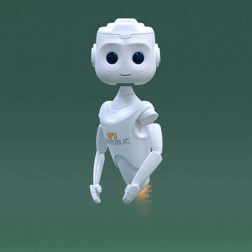 Robot mascot
