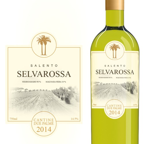 New label and screwcap design for top selling Italian wine