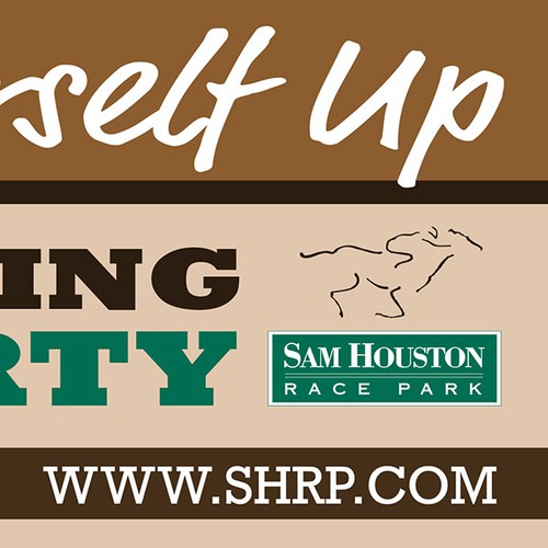 Billboard design for a Horse Race Park