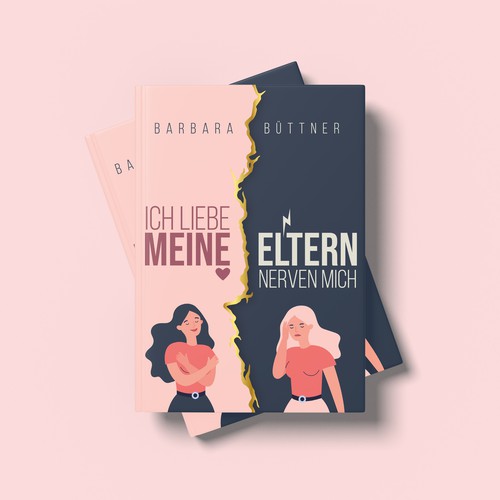 Bookcover for german Author