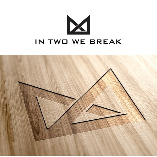 Logo concept for In Two We Break