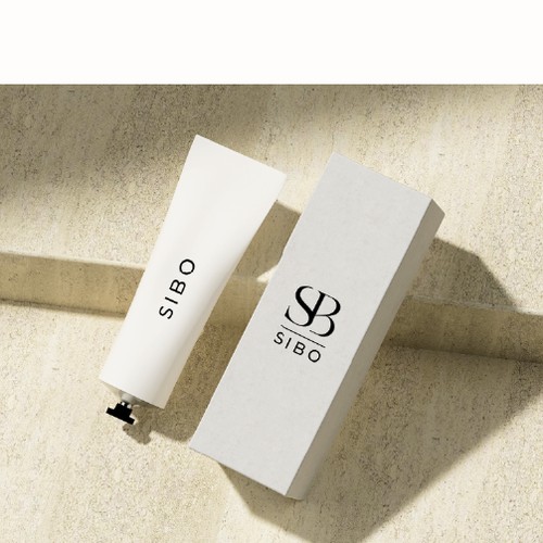 Monogram logo for beauty treatments and skincare products