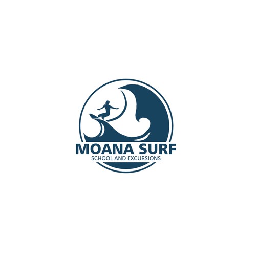 logo concept for moana surf 