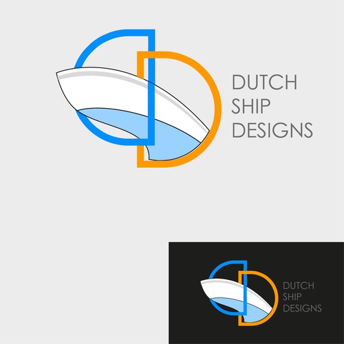 "Get on board" and design a logo for a Dutch ship design company!