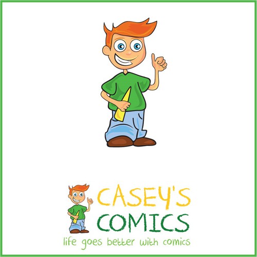 Help Casey's Comics with a new logo