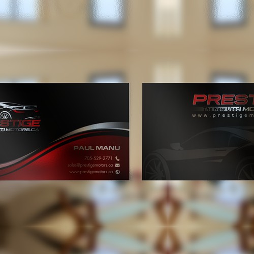 Prestige Business card