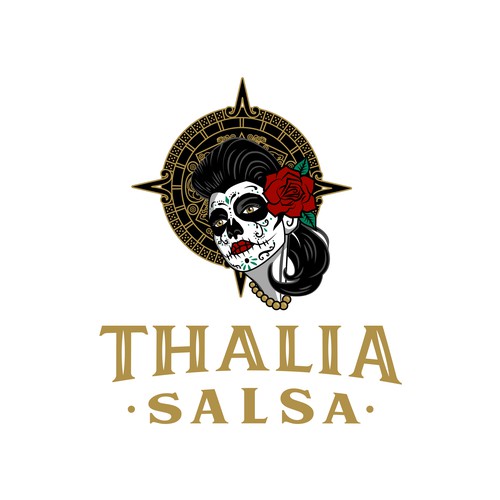 Logo for traditional Mexican salsa