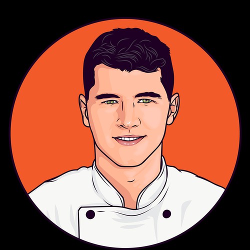 Chef Portrait Vector Design