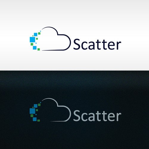 Create a privacy focused logo for Scatter, a cloud security company!