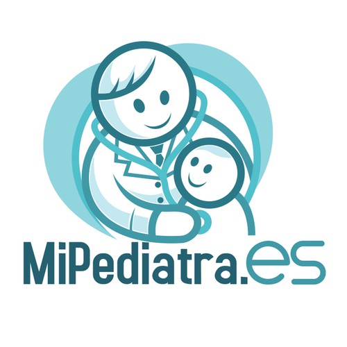 Logotype for a Pediatric company website