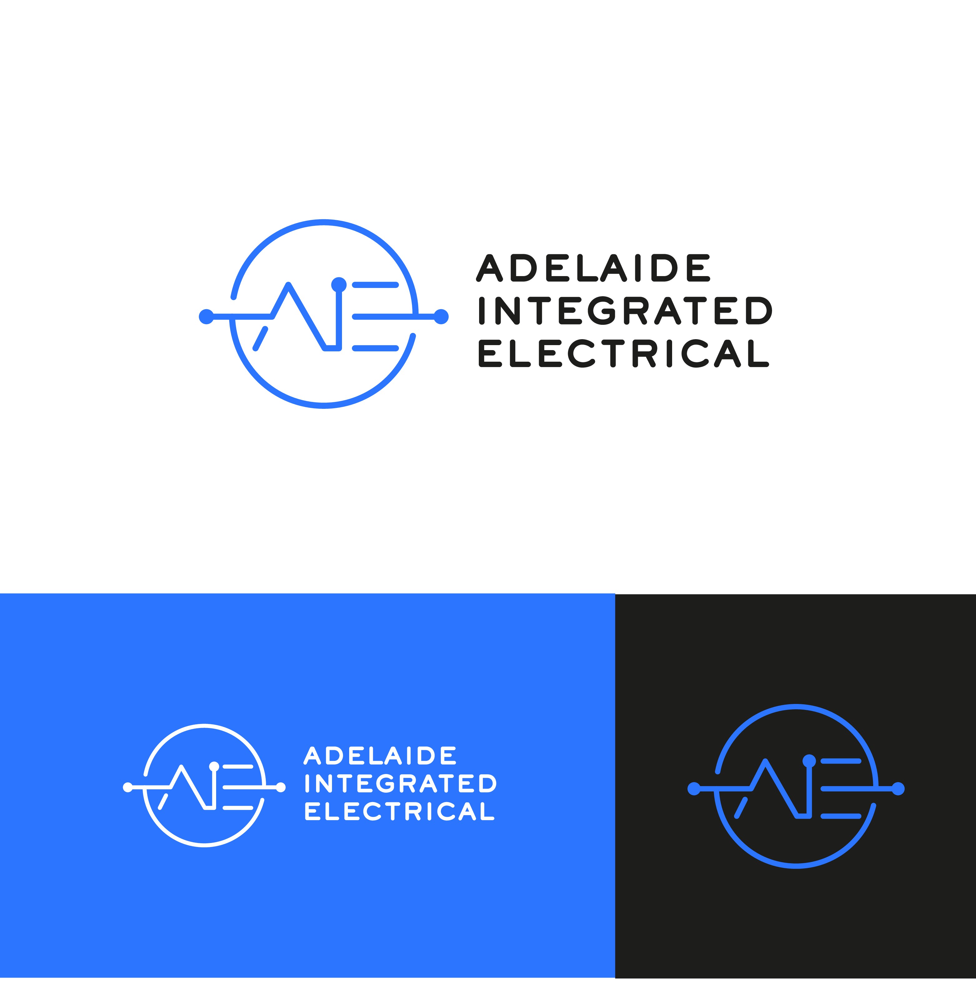 design a simple yet modern logo for my electrical business to help me stand out from the crowd