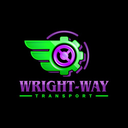 Wright Way Transport (Logo Design)