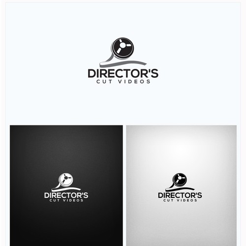 Create a capturing logo for a cinema inspired wedding and corporate video company