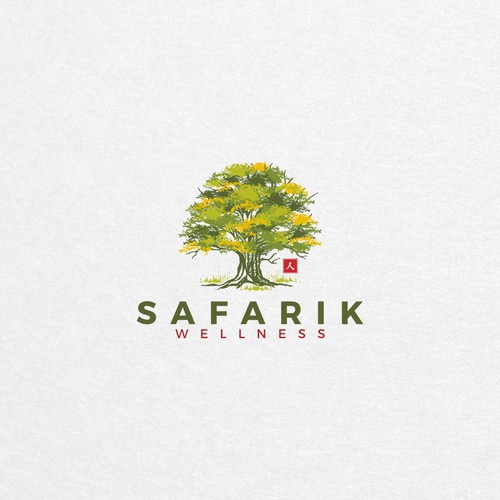 Bold logo for Safarik wellness