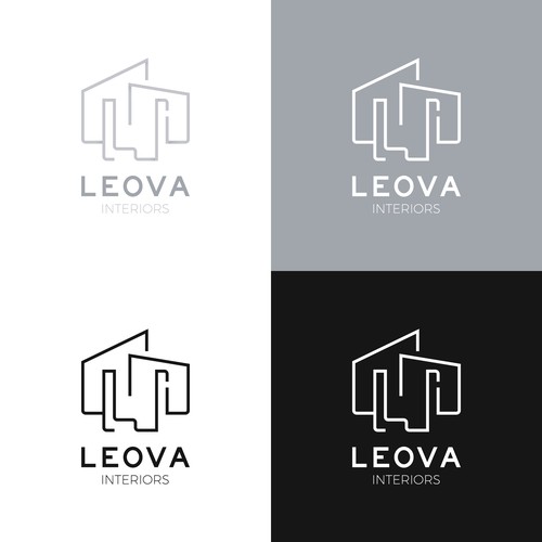 Leova Interiors - Logo Design Proposal