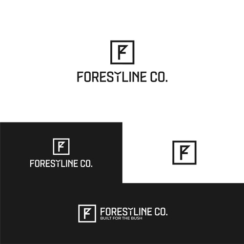 Forestline Co logo design