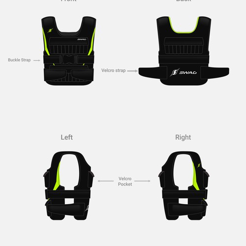 Swag, weighted vest.